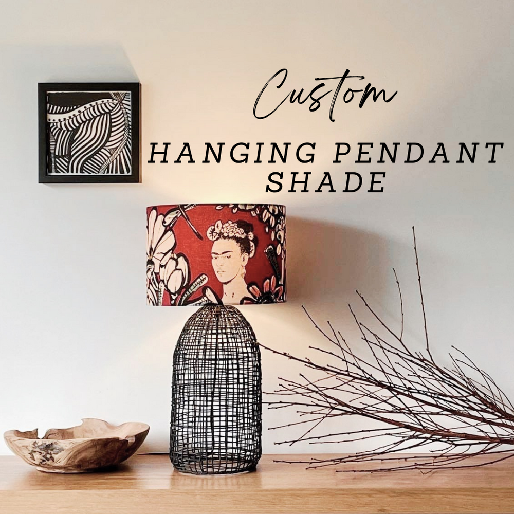Custom Hanging Pendant Shade