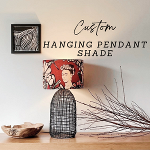 
                  
                    Custom Hanging Pendant Shade
                  
                