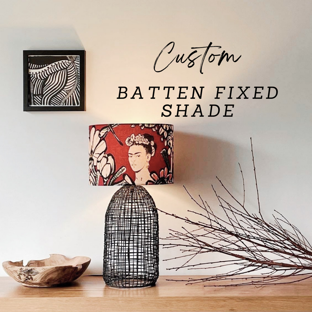 Custom Batten Fixed Shade